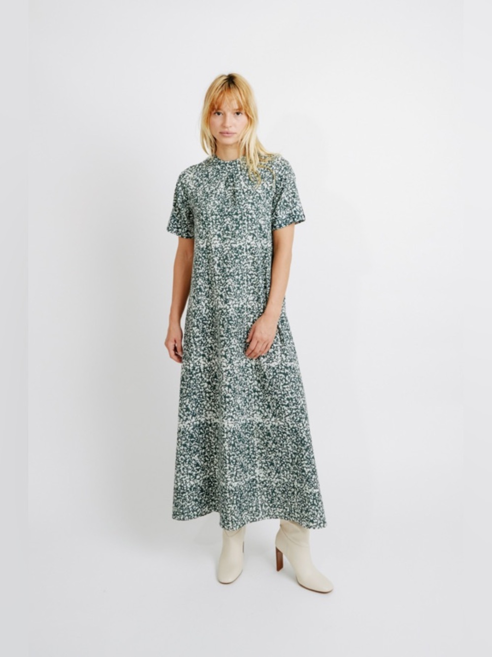 Mirth Handmade Collection Athens Dress in Forest Size XS